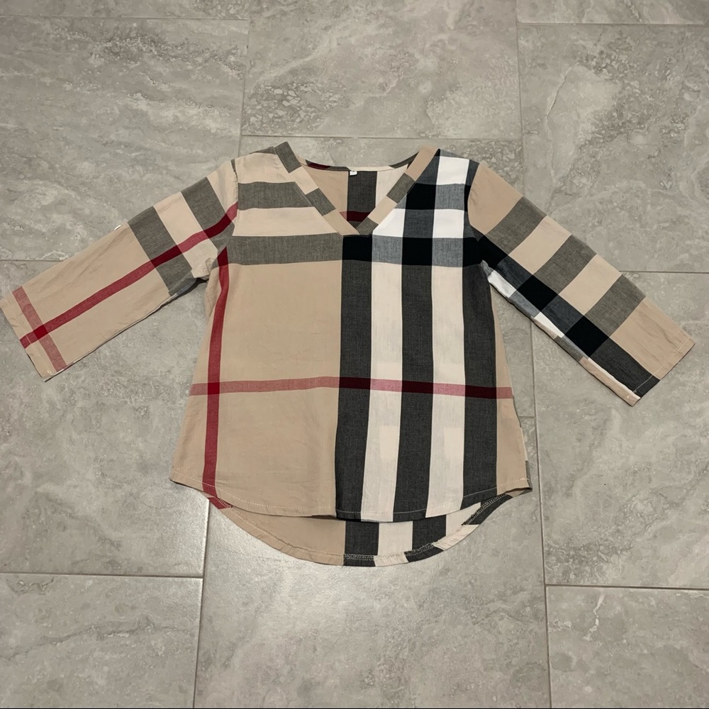 Plaid Top